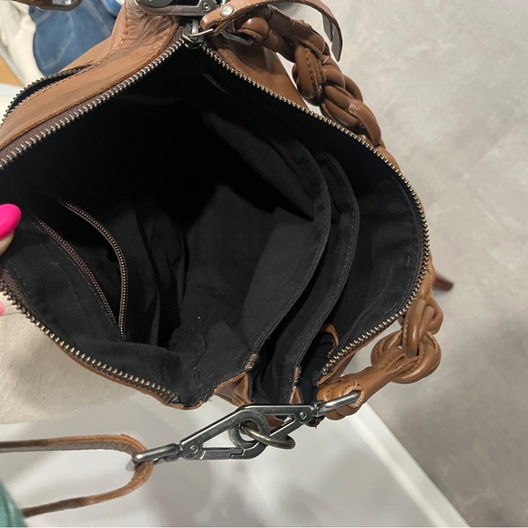 Harbour 2nd Brown Leather Crossbody and Hand Bag - Picture 5 of 10